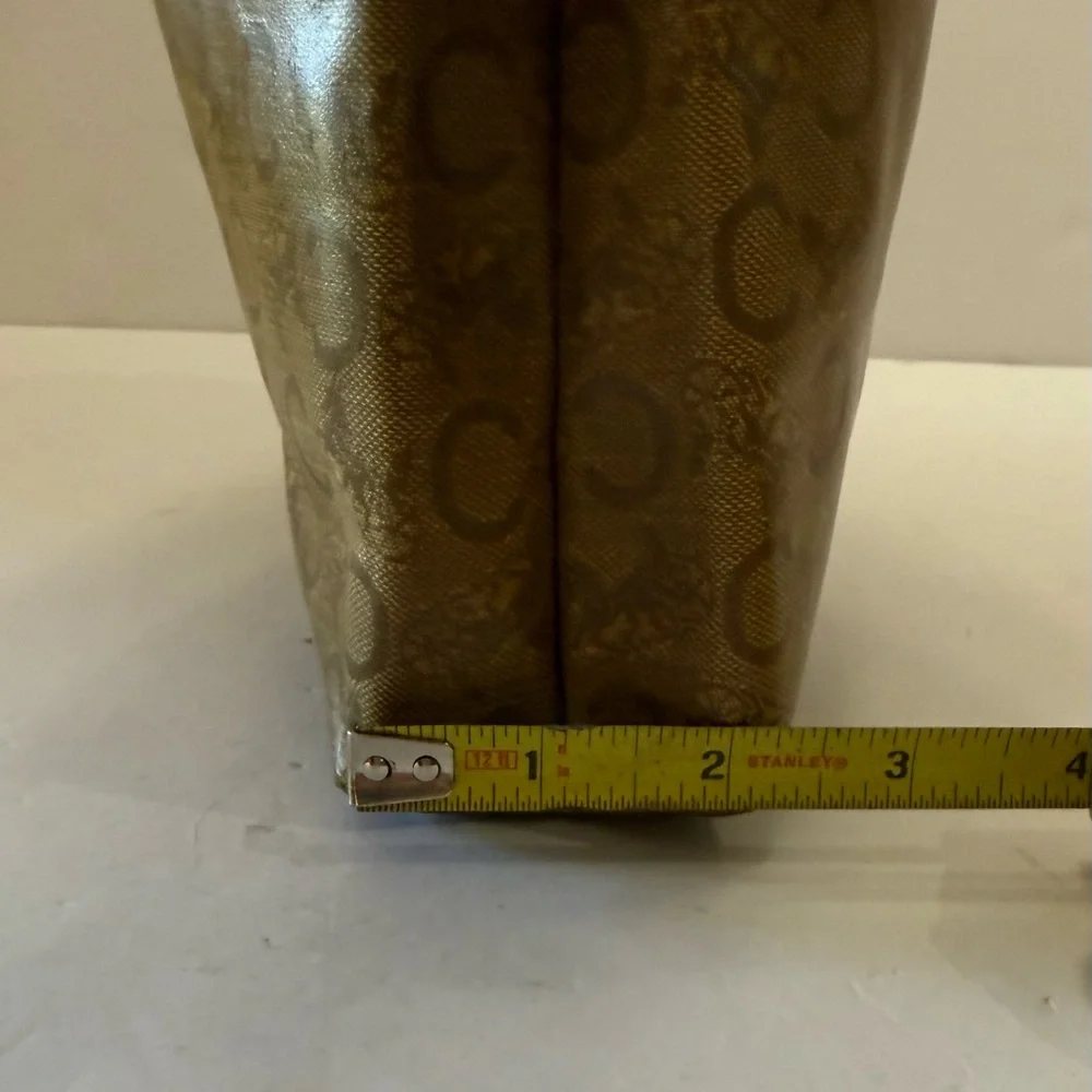 VTG. Celine Macadam Authentic leather clutch bag, Italy